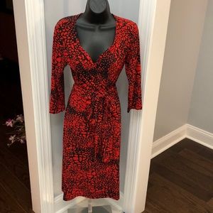 DAVID MEISTER WRAP DRESS